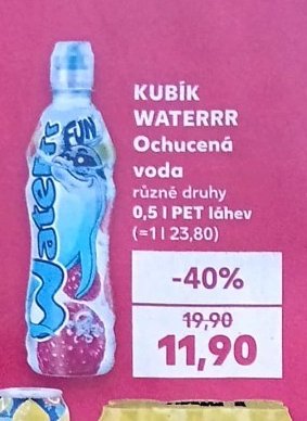 KUBÍK WATERRR