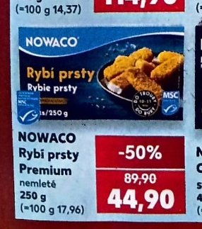NOWACO Rybí prsty Premium 250 g