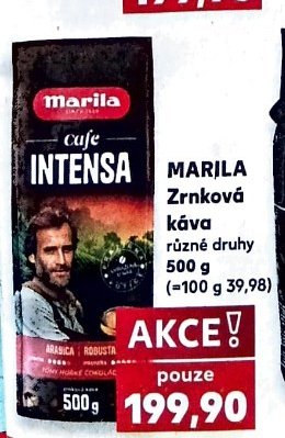 MARILA Zrnková káva 500 g