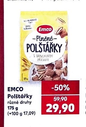 EMCO Polštářky různé druhy 175 g