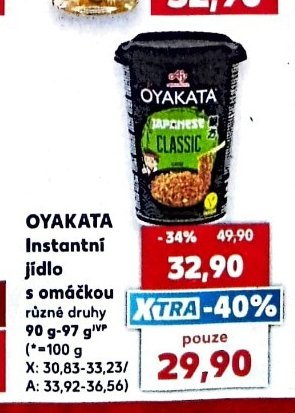OYAKATA Instantní jídlo