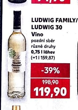 Ludwig Family/Ludwig 30 víno