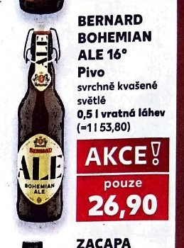 Bernard Bohemian Ale 16