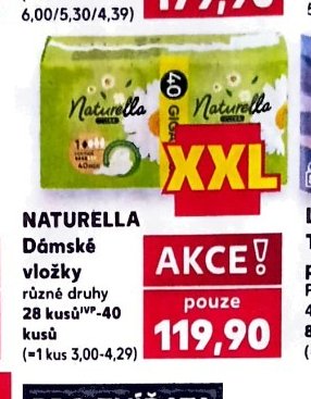 NATURELLA Dámské vložky