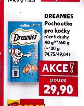 DREAMIES Pochoutka pro kočky