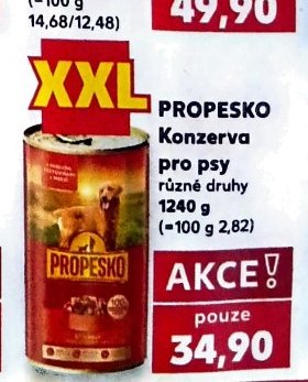 PROPESKO Konzerva pro psy