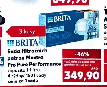 Sada filtračních patron Maxtra Pro