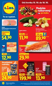 akční leták Lidl 15.10.2026-18.10.2026