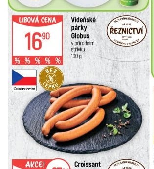 Vídeňské párky Globus