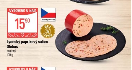 Lyonský paprikový salám Globus