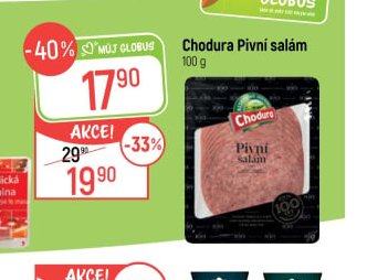Chodura Pivní salám