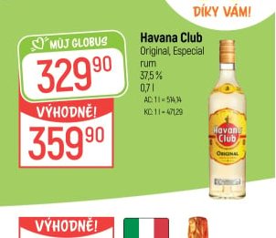 Havana Club Original, Especial rum
