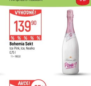 Bohemia Sekt Ice Pink, Ice, Nealko