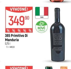 365 Primitivo Di Manduria