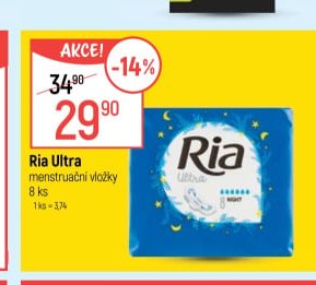 Ria Ultra menstruační vložky
