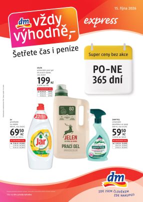 akční leták dm drogerie 15.10.2026-11.11.2026