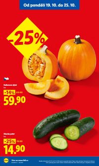 akční leták Lidl 19.10.2026-21.10.2026
