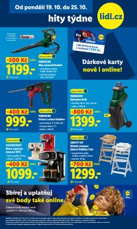 akční leták Lidl 19.10.2026-21.10.2026