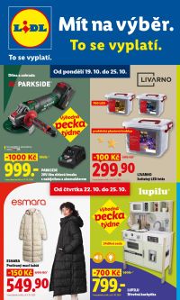 akční leták Lidl 19.10.2026-25.10.2026