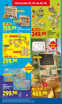 akční leták Lidl 19.10.2026-25.10.2026