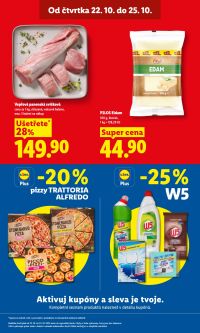 akční leták Lidl 22.10.2026-25.10.2026