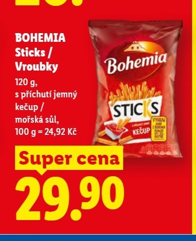 BOHEMIA Sticks / Vroubky