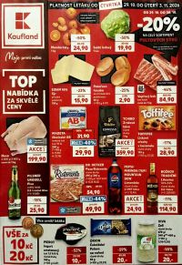 akční leták Kaufland 29.10.2026-4.11.2026